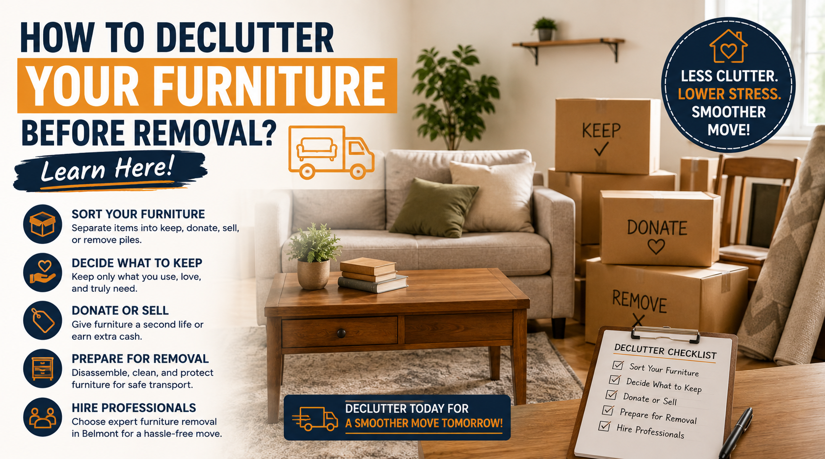 Furniture Removal Belmont